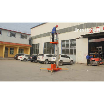 6M 270 LOAD single aluminum rotating lift table rotating lift table